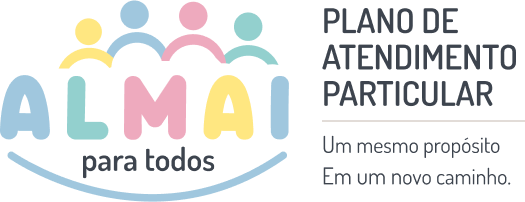 Almai para todos. Plano de atendimento particular. Um mesmo propósito. Em um novo caminho.